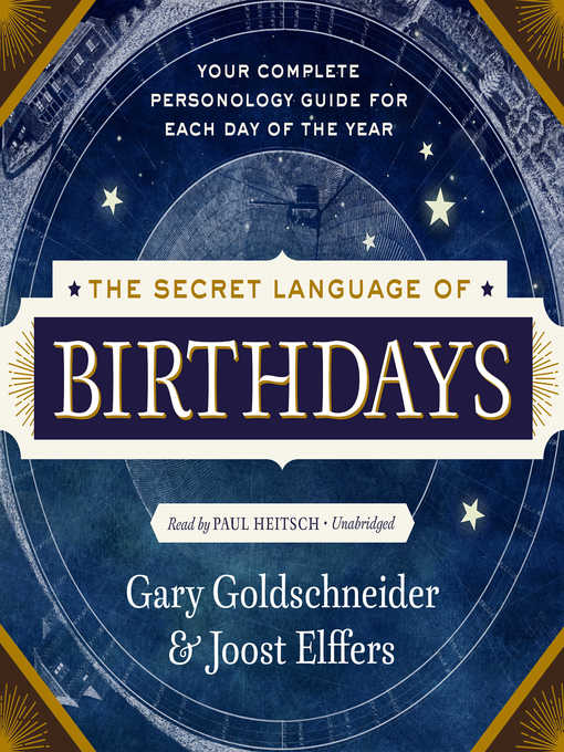 Title details for The Secret Language of Birthdays by Gary Goldschneider - Wait list